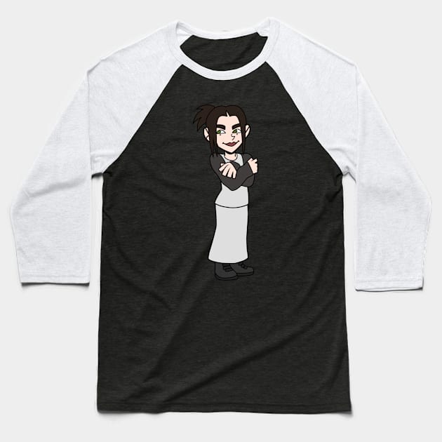 Björk (Human Behaviour) Baseball T-Shirt by emmydragonartz 